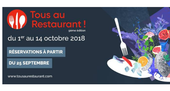 Tous au Restaurant : une 9ème édition placée sous le signe de la culture