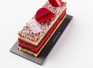 Recette de cake au chocolat et à la framboise par Nicolas Bernardé