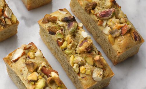 Recette De Financiers A L Amande Et A La Pistache Par Dimples Man