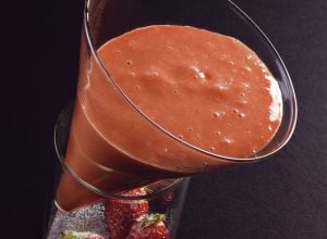 Recette de smoothie fraise-mangue par Joël Robuchon