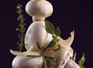 Recette de salade de champignons de Paris au parmesan par Joël Robuchon