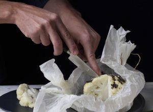 Recette de chou-fleur, truffe noire par Romain Meder