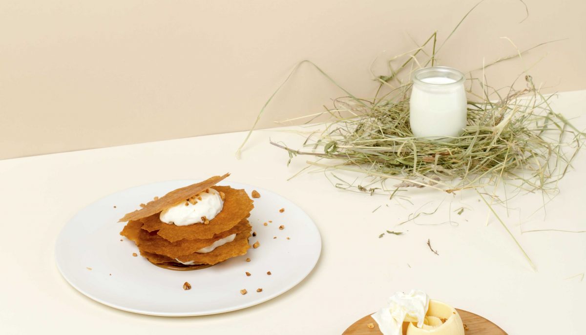 Recette de Cacahuètes des hautespyrénées en pastilla, foin par Jessica