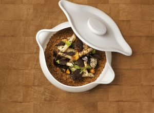 Quinoa d’anjou, truffe noire, racines et champignons