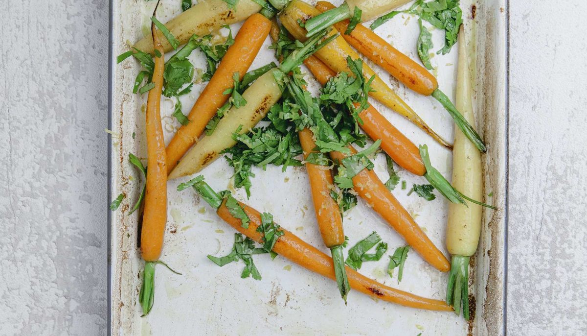 La recette des carottes rôties de Stéphanie Le Quellec - Marie Claire