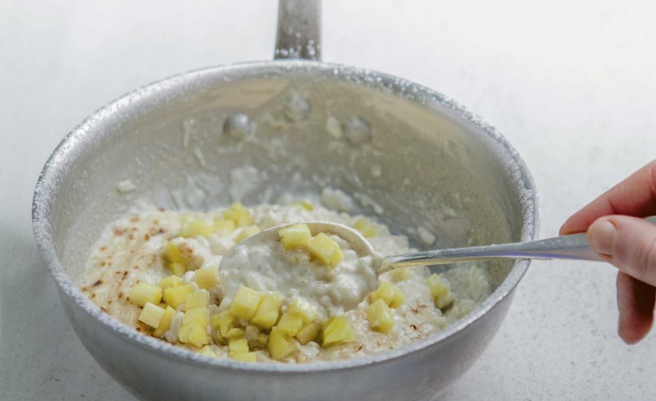 Recette de riz au lait de coco, ananas par Alain Ducasse