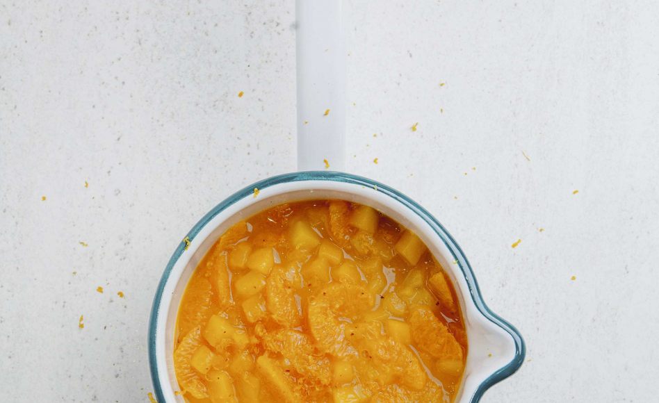 Recette de compote mandarine mangue par Alain Ducasse