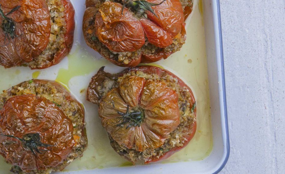 Recette de tomates farcies, raifort par Alain Ducasse