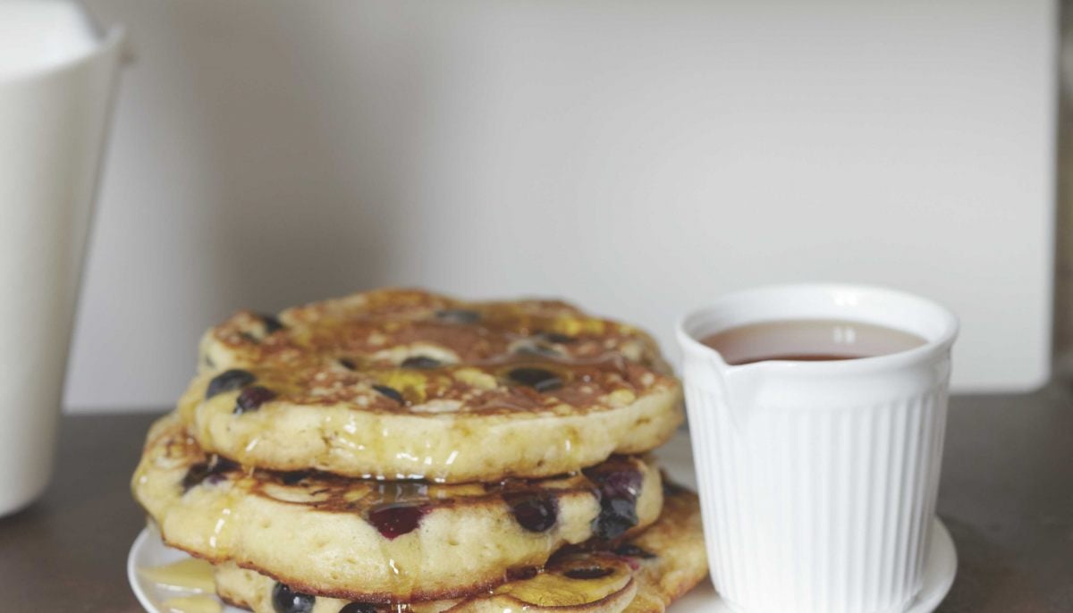 Recette de Pancakes aux myrtilles par Académie Du Goût Académie du Goût