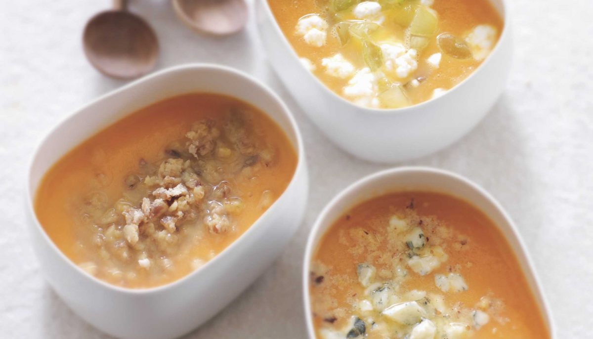 soupe de potiron et chataigne
