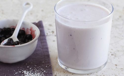 Recette De Yaourt A Boire Aux Myrtilles Et A La Stevia Par L Academie Du Gout