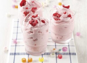 Recette de frozen yogurt à la framboise par l'Académie du goût