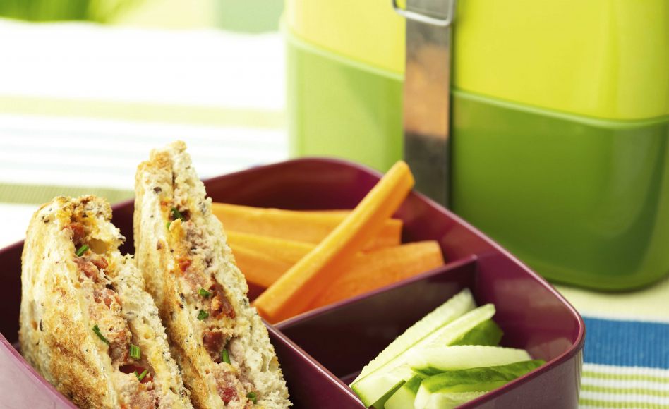 Recette de sandwichs thon, tomate & chorizo par l'Académie du goût