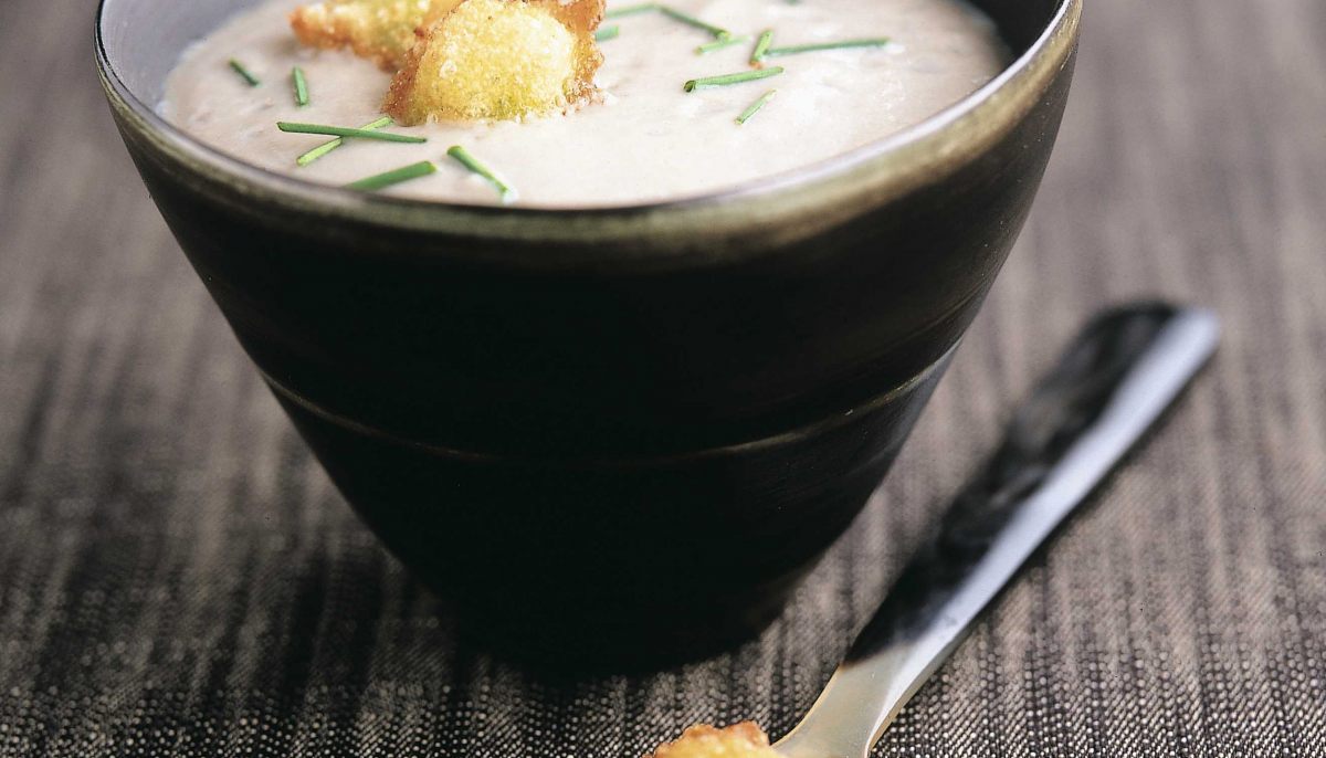 Veloute de champignon top cyril lignac