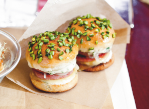 Le burger façon " Aux Lyonnais "