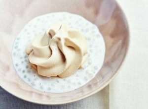 Recette de perles du japon vanille-coco, émulsion caramel par Jean-Louis Nomicos