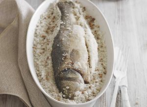 Recette de poisson en croûte de sel à la coriandre par Carinne Teyssandier