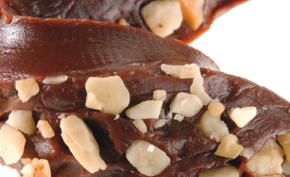 Caramel chocolat-amandes