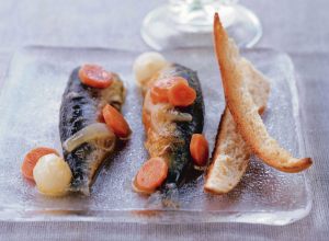 Recette de sardines en escabèche par Alain Ducasse