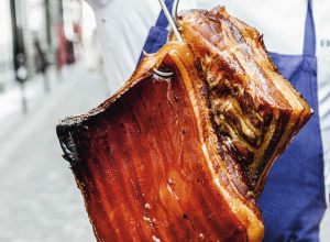 Recette de bacon fumé au sirop d’érable par Grégory Marchand
