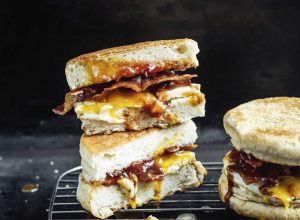 Bacon and egg muffin