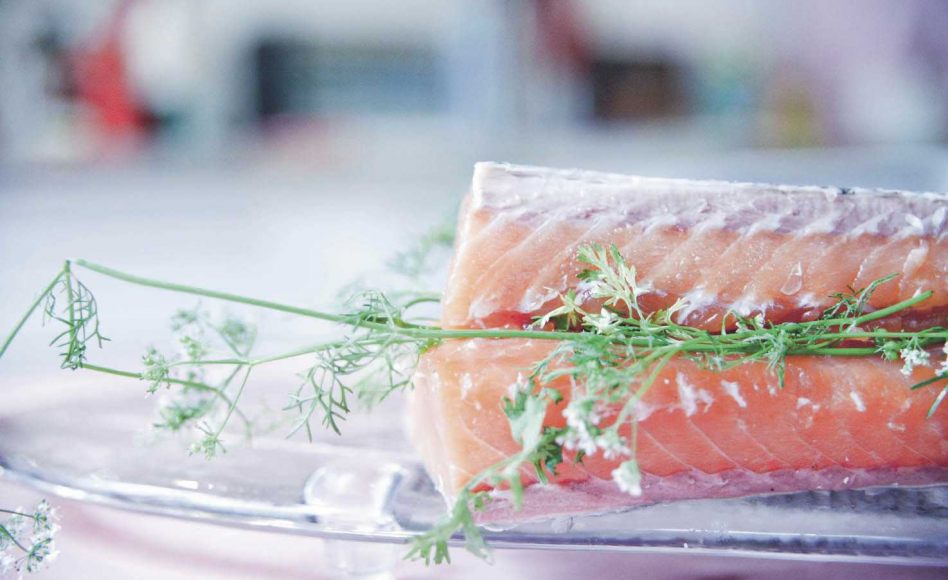 recette de gravlax de saumon de l'adour