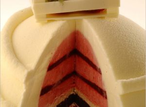 Gâteau de fromage blanc et de fruits rouges par Alain Ducasse