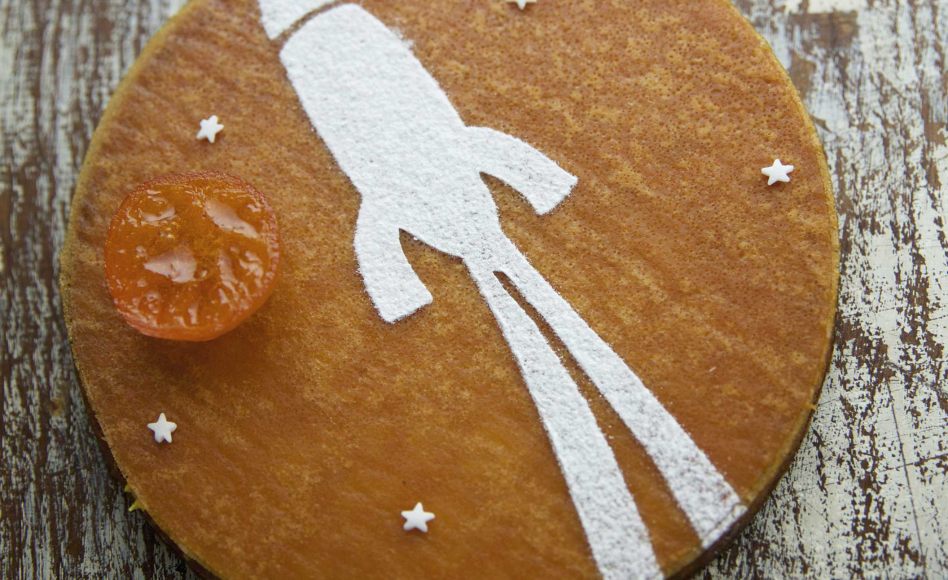 Recette de cake mandarine spatiale par Christophe Michalak