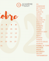On mange quoi en octobre ?