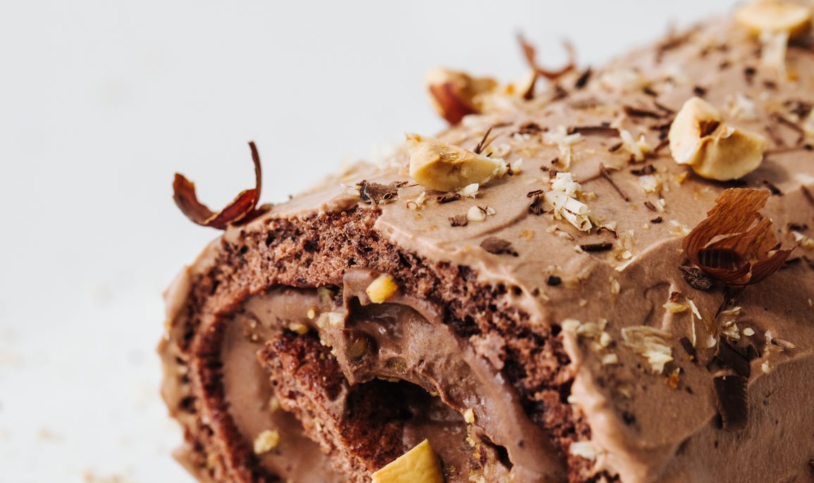 Recette De Buche Au Chocolat Sarrasin Et Citron Par Nicolas Paciello