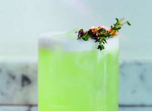 recette de cocktail à base de gin et de thym par Grégory Marchand