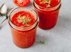 Recette de gaspacho tomate, pastèque par la rédaction de l'Académie du Goût