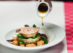 recette d'artichaut et foie gras