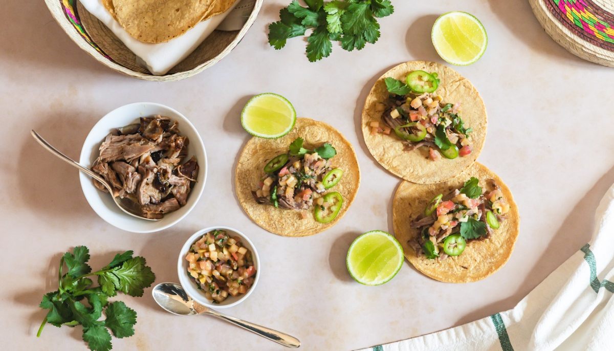 Tacos à la viande hachée - Amandine Cooking