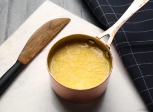 recette de beurre clarifié