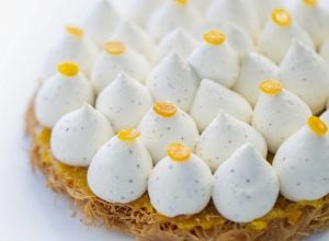 Tarte mandarine cannelle