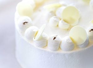 Chiffon cake à la vanille