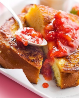 Anne-Sophie Pic partage la recette d'un délicieux pain perdu aux fraises