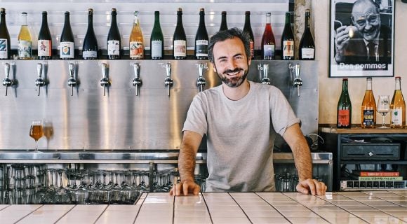 Rencontre : Benoit Marinos fait sortir le cidre de sa bulle