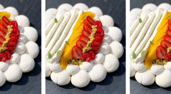 Alexandre Favre dévoile les secrets de sa recette préférée, la pavlova