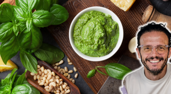 Maîtrisez l’art du pesto maison avec les astuces du chef Simone Zanoni !
