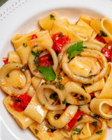 Voici une recette de pâtes à tomber : les calamaretti façon Cyril Lignac !