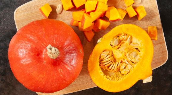 Sublimer le potiron grâce à la croûte de sel, le secret d’Alain Passard !