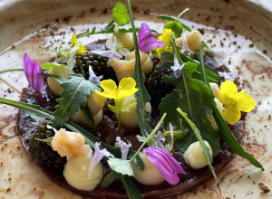 Carpaccio de cheveuil et caviar
