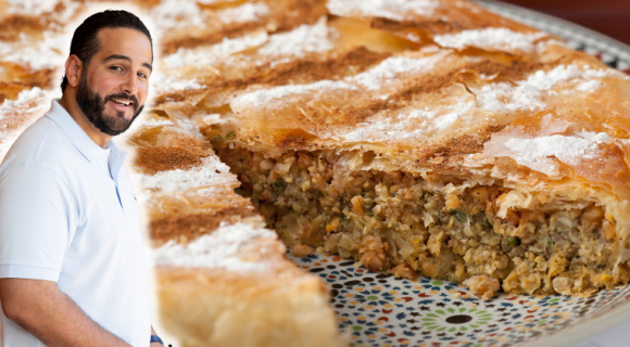 Pastilla : la recette gourmande de Mohamed Cheikh avec du poulet rôti