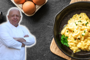 La recette minimaliste de Thierry Marx pour des œufs brouillés ultra-onctueux !