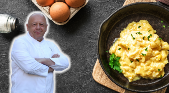 La recette minimaliste de Thierry Marx pour des œufs brouillés ultra-onctueux !