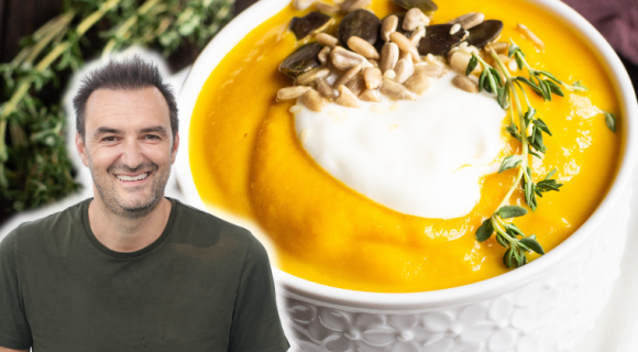 "Mon cappuccino de butternut” : Cyril Lignac partage sa recette idéale pour l’automne