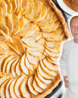 "C’est la première recette que j’ai faite avec ma maman" : Eric Frechon partage la recette de sa tarte aux pommes !