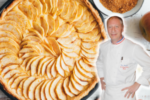 "C’est la première recette que j’ai faite avec ma maman" : Eric Frechon partage la recette de sa tarte aux pommes !